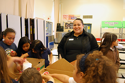 Healthy Grocery Shopping at Scott Lane Elementary School