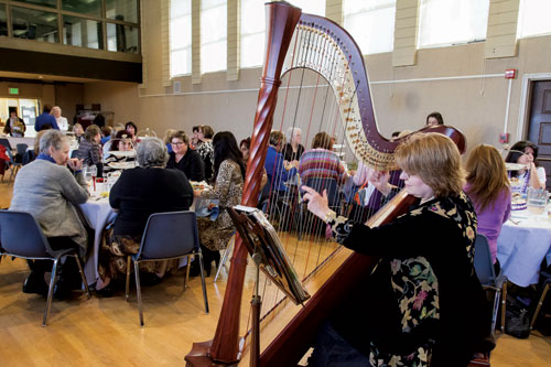 Sandwiches and Socializing at Sister Cities Association Tea Party