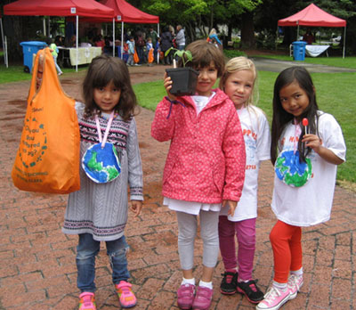 Showers of Blessing Fall on Santa Clara's 27th Arbor Day & Earth Day Celebration