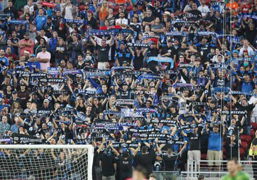 San Jose Earthquakes Open Levi's Stadium with Win