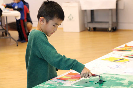 Triton Holds Final Family Art Day