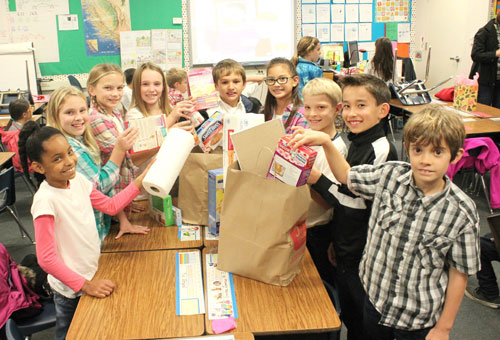 Fourth Graders at Sutter Elementary School Fundraise for JW House