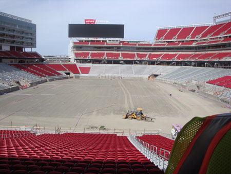 Rotary Members Get Once-In-A-Lifetime View of Rapidly-Advancing Levi's Stadium Construction