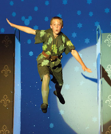 Peter Pan Soars Over Santa Clara