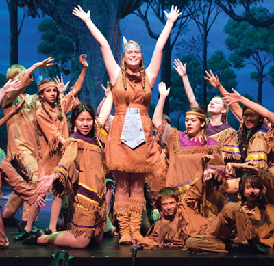 Peter Pan Soars Over Santa Clara