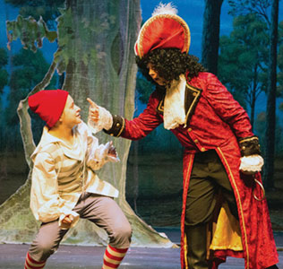 Peter Pan Soars Over Santa Clara