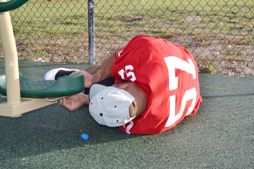 49ers and Optum Complete Outdoor Fitness Center at Don Callejon School