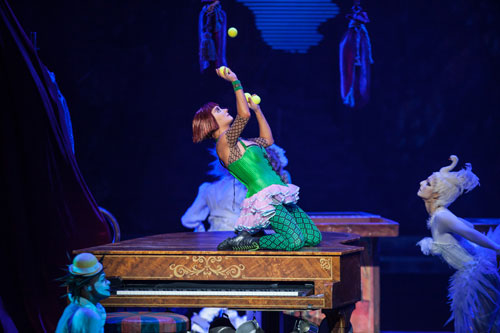 Twisted Circuses Inspire Zarkana at the Aria