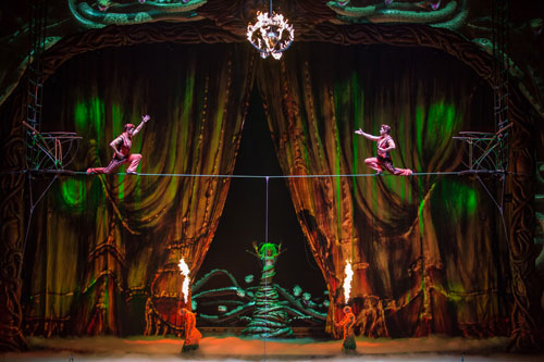 Twisted Circuses Inspire Zarkana at the Aria
