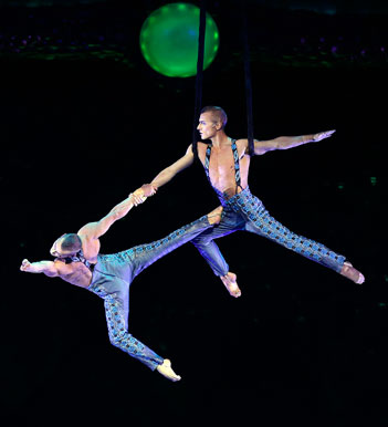Twisted Circuses Inspire Zarkana at the Aria