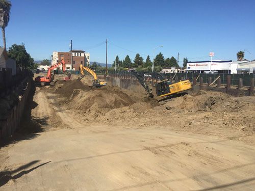 Madison Place Construction Underway; El Camino Real Facing Changes