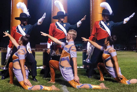 Vanguard Competes, Places High in Local Competitions
