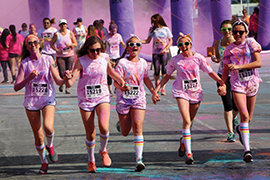 Colorful Run Benefits PACE