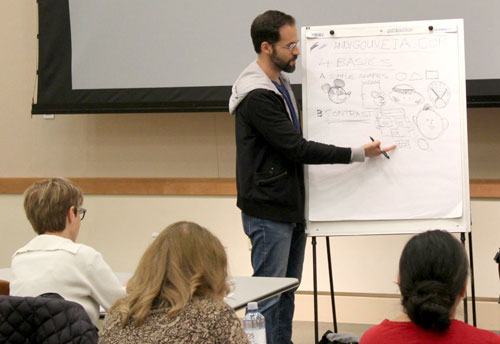 Artist Teaches Character Creation Workshop