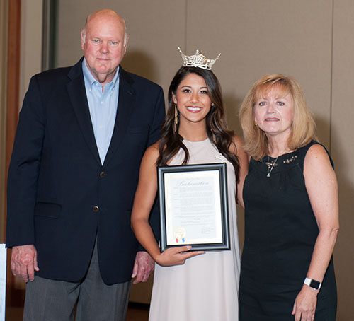 Miss California Jessa Carmack Honored at Miss America 2017 Send-Off Celebration