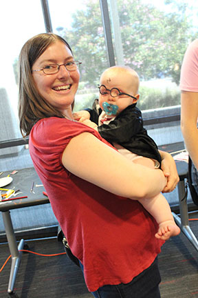 Quidditch and Butter Beer at Northside Library's Second Anniversary Celebration