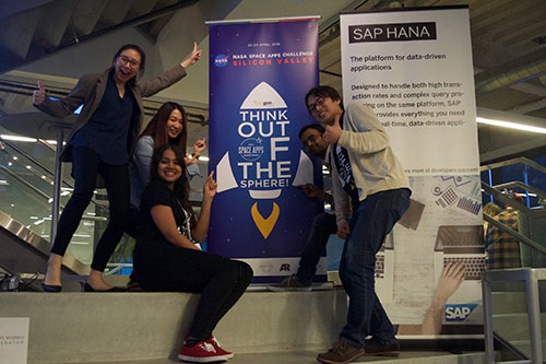 Mission College Students Compete in NASA's International Space Apps Challenge