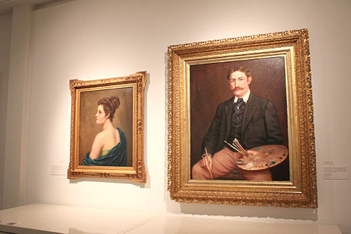 Exhibit at de Saisset Museum Explains the History of Museum's Namesake