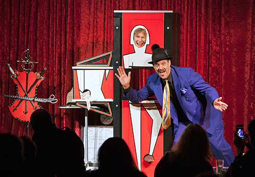 Phil Ackerly's Cutting Edge Magic Show Benefits South Bay Blue Star Moms