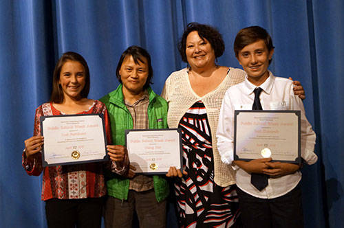 Santa Clara Unified School District's Outstanding Volunteers Recognized During Annual Public School Week Awards Santa Clara Unified School District's Outstanding Volunteers Recognized During Annual Public School Week Awards